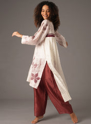 Textured Dress Scarf Set