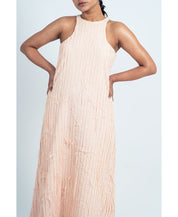 Textured Halter Dress