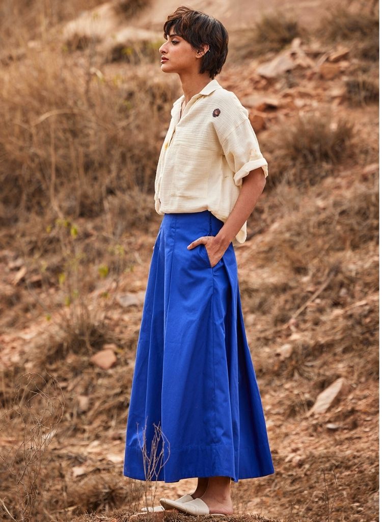 Tez Neela Skirt