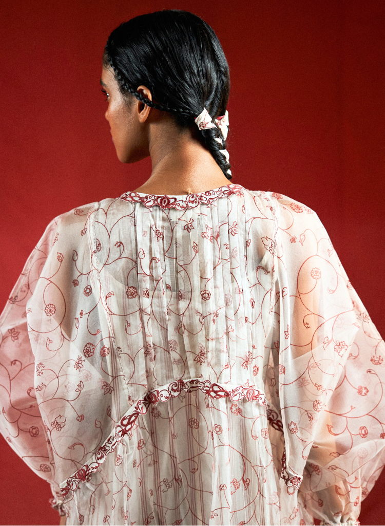 Thanaya Organza Tier Dress