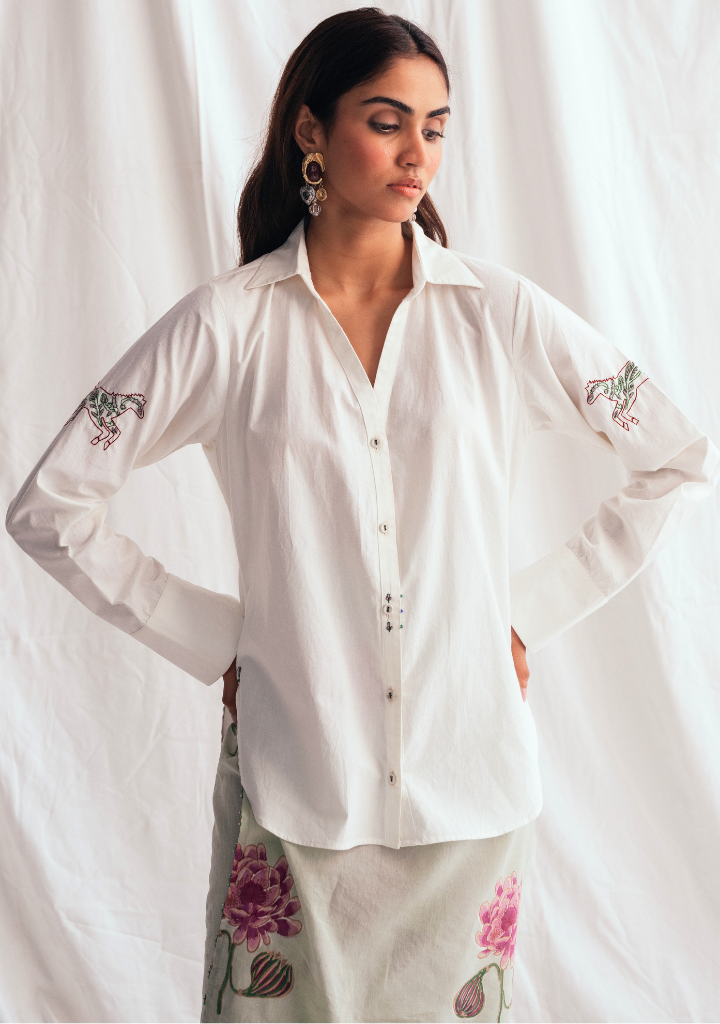 Thandai Solid Shirt