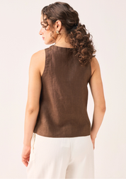 The Button Neck Top