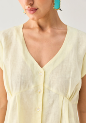 The Deep V Neck Top