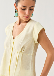 The Deep V Neck Top