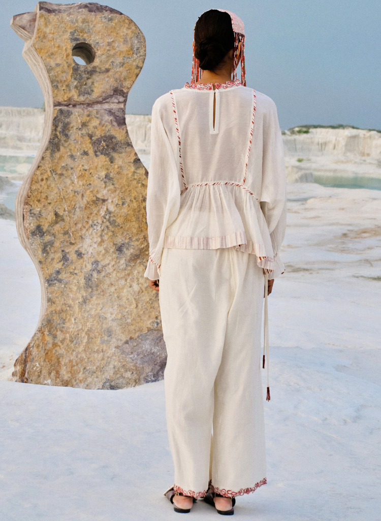 Thiri Embroidered Pants