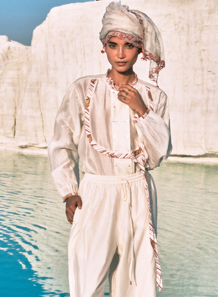 Thiri Embroidered Pants