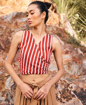 Threads Of Hope Wrap Top