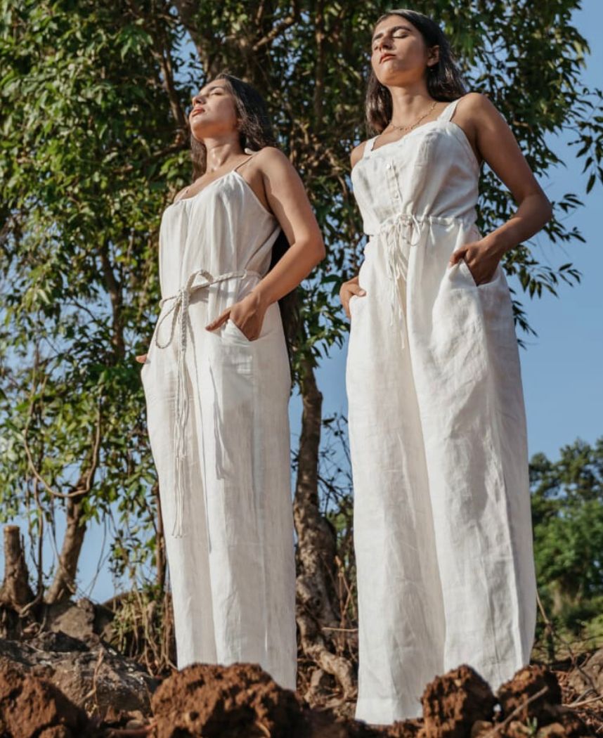 Tie Up Strap Jumpsuit