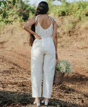 Tie Up Strap Jumpsuit