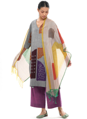 Tobu Kurta Stole Set
