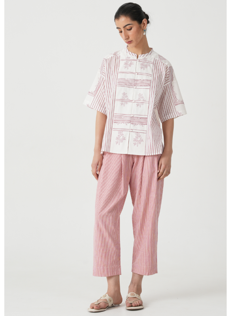 Tōki Hand Printed Top