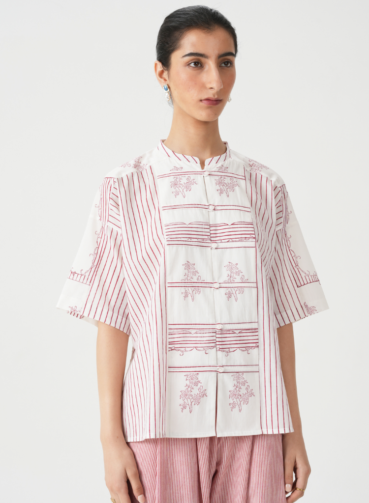 Tōki Hand Printed Top