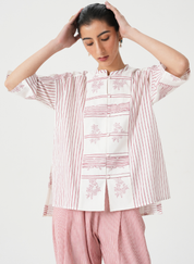 Tōki Hand Printed Top