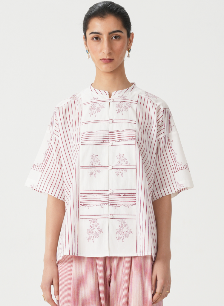 Tōki Hand Printed Top