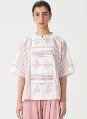Tōki Hand Printed Top
