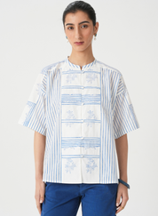 Tōki Hand Printed Top