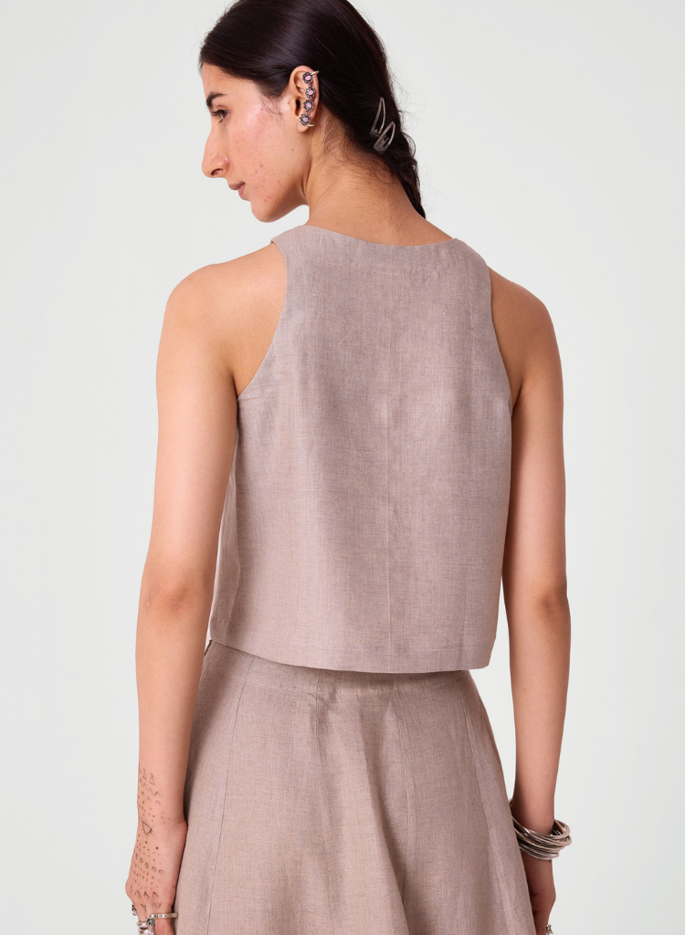 Toni Embroidered Top