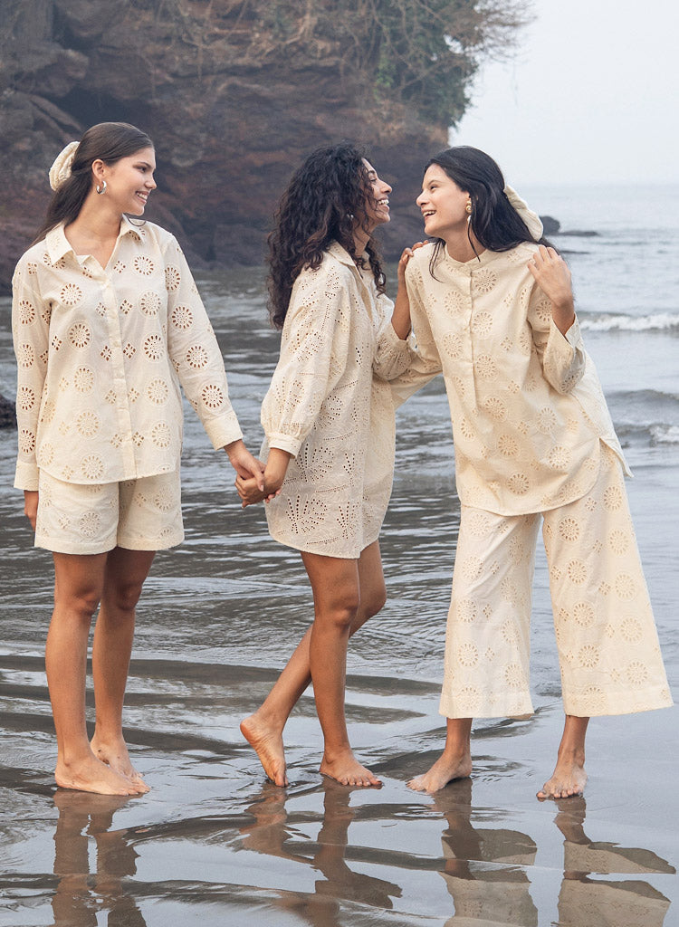 Tori Embroidered Set