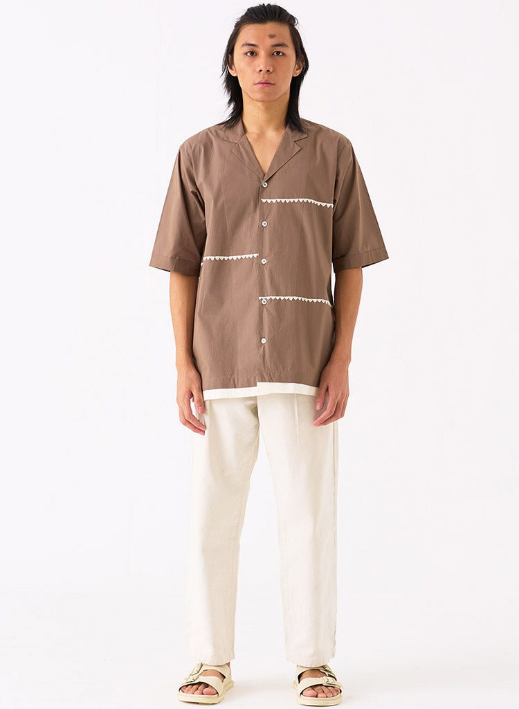 Triangle Embroidered Shirt