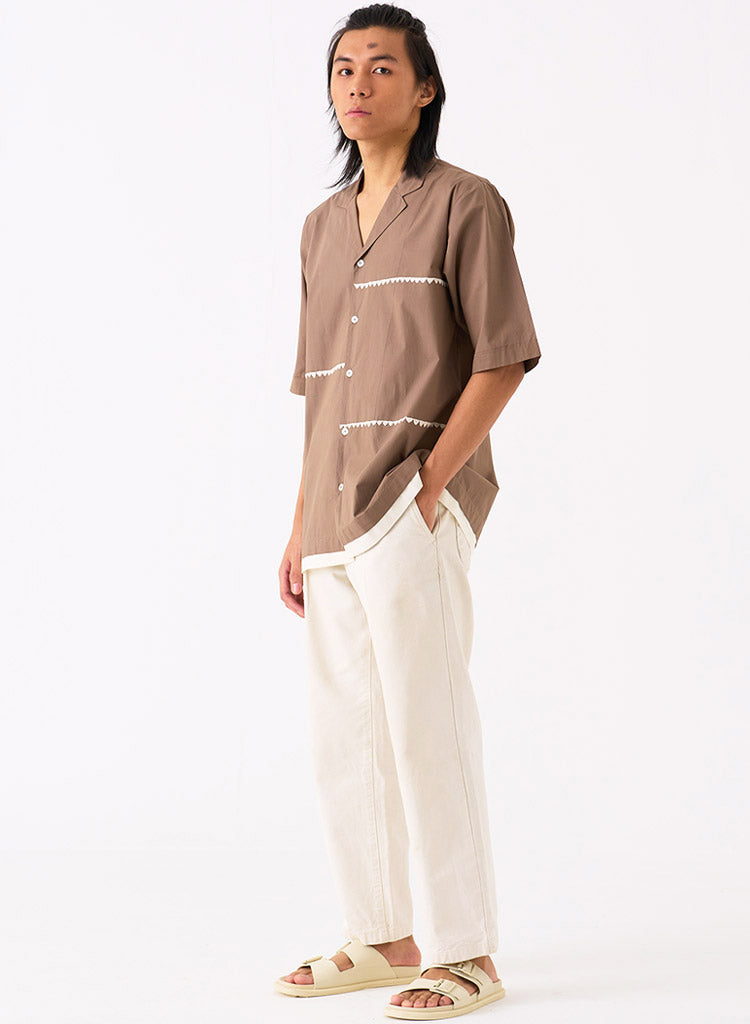 Triangle Embroidered Shirt