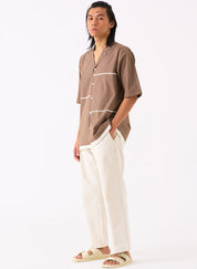 Triangle Embroidered Shirt