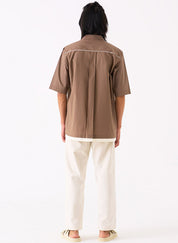 Triangle Embroidered Shirt