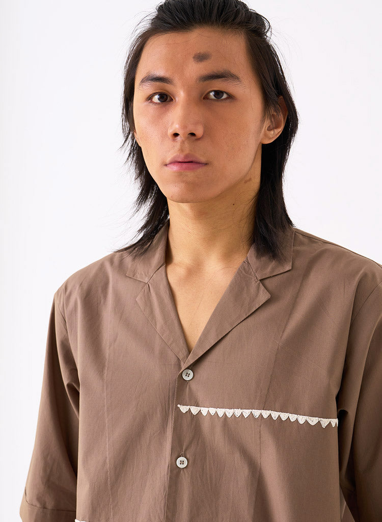 Triangle Embroidered Shirt