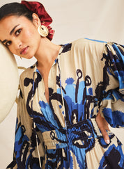 Tulika Peasant Dress