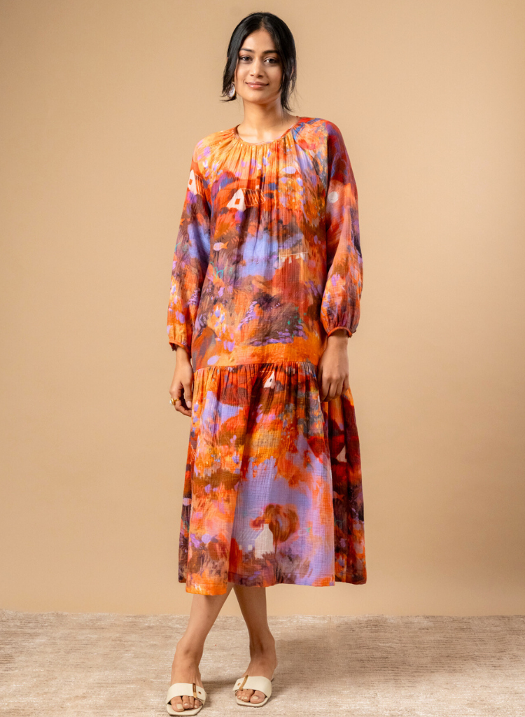 Twig Dropwaist Dress