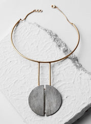 Twinning Moon Necklace