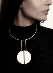 Twinning Moon Necklace