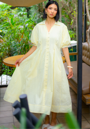 Twirl Flounce Maxi Dress