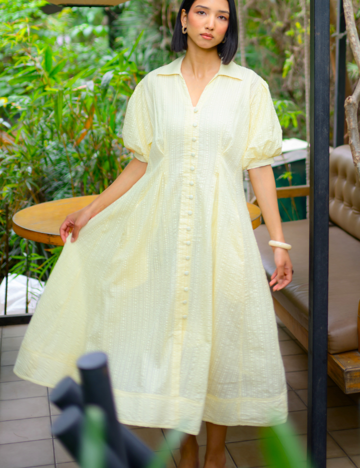Twirl Flounce Maxi Dress