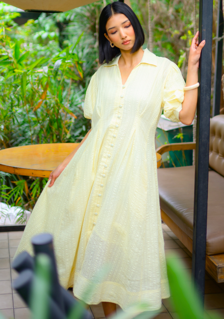 Twirl Flounce Maxi Dress