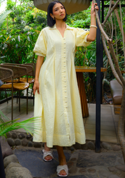Twirl Flounce Maxi Dress