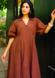 Twirl Flounce Maxi Dress