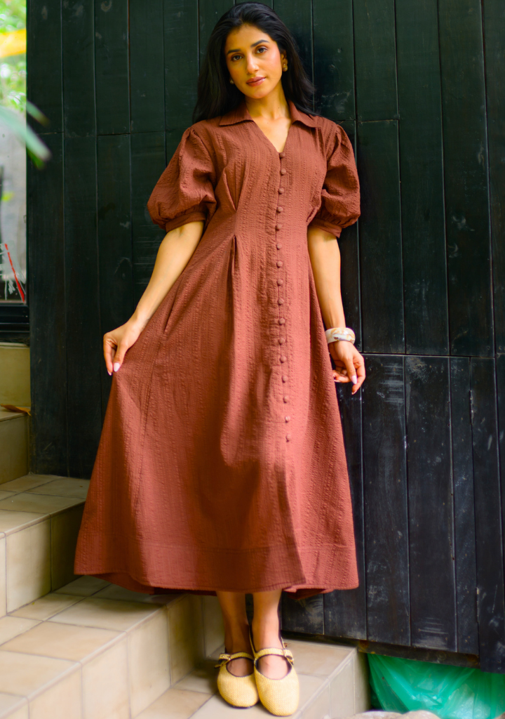 Twirl Flounce Maxi Dress