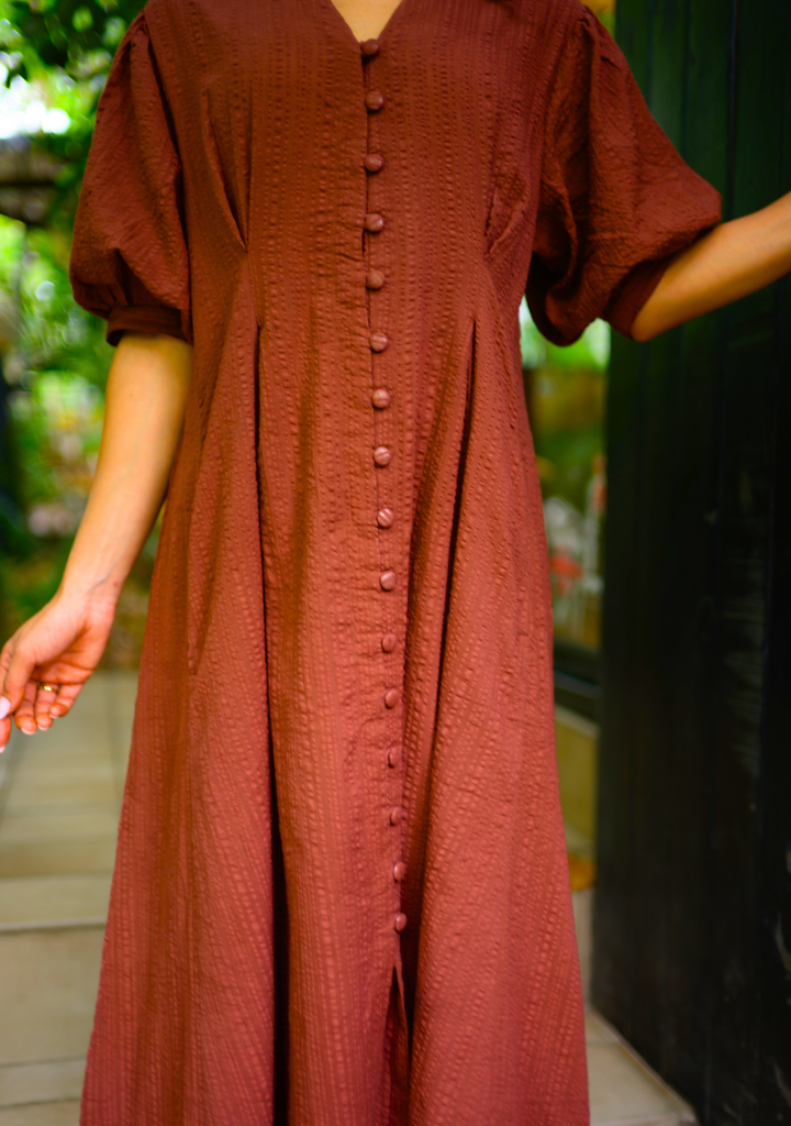 Twirl Flounce Maxi Dress