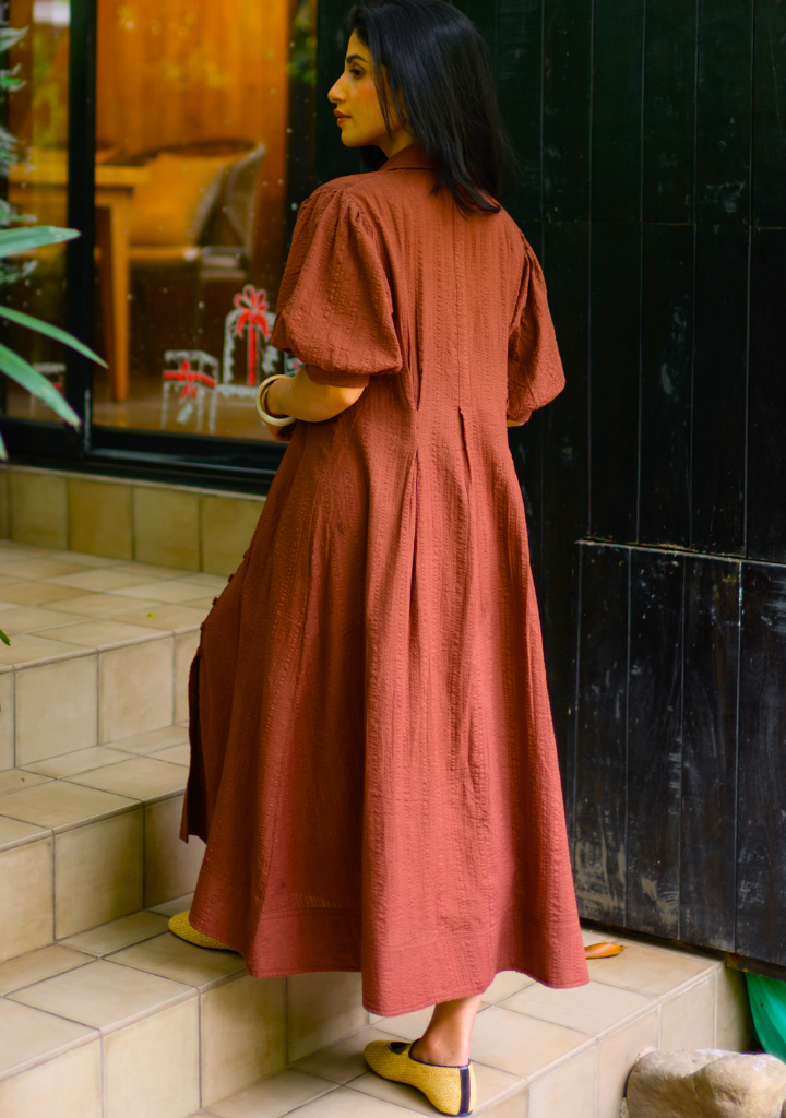 Twirl Flounce Maxi Dress