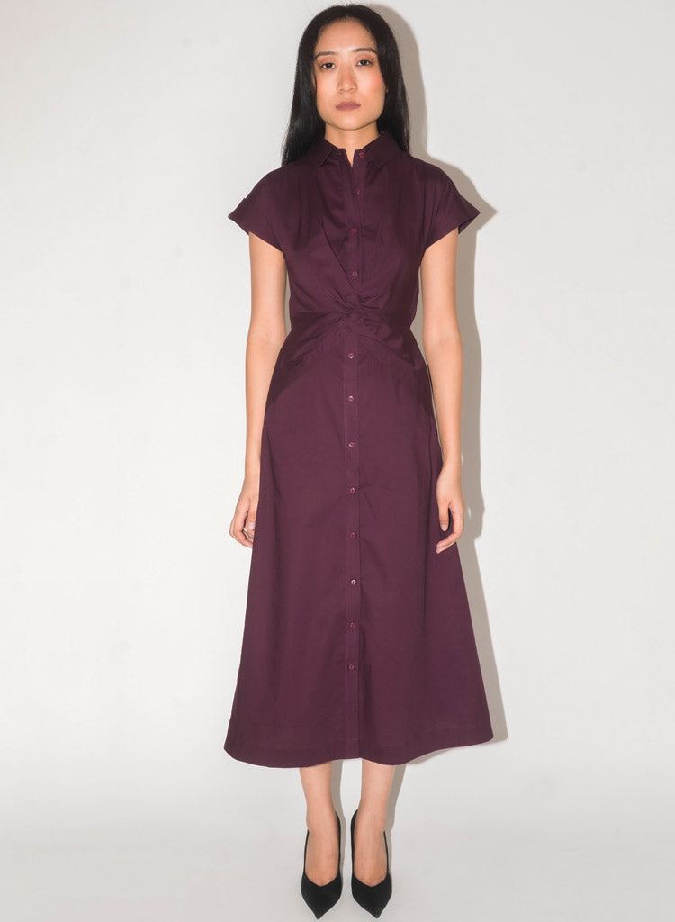 Twisted Draped Dress