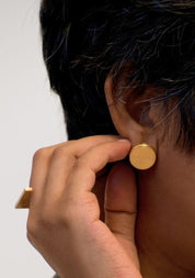 Two Large Peas Earrings