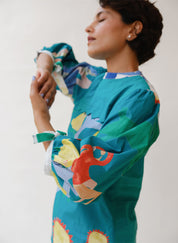 Scalloped Lounge Top