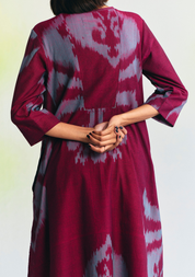 Tyrian Yoke Kurta