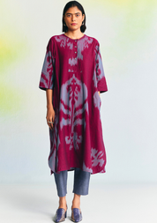 Tyrian Yoke Kurta