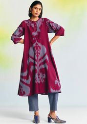 Tyrian Yoke Kurta