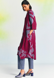 Tyrian Yoke Kurta