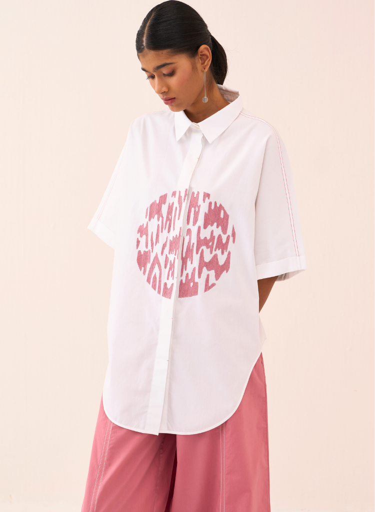 U Hem Circle Emb Set