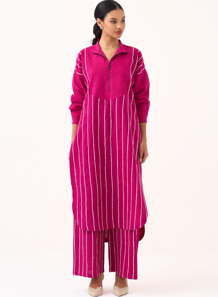 U-Yoke Emb Tunic