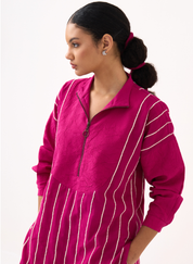 U-Yoke Emb Tunic