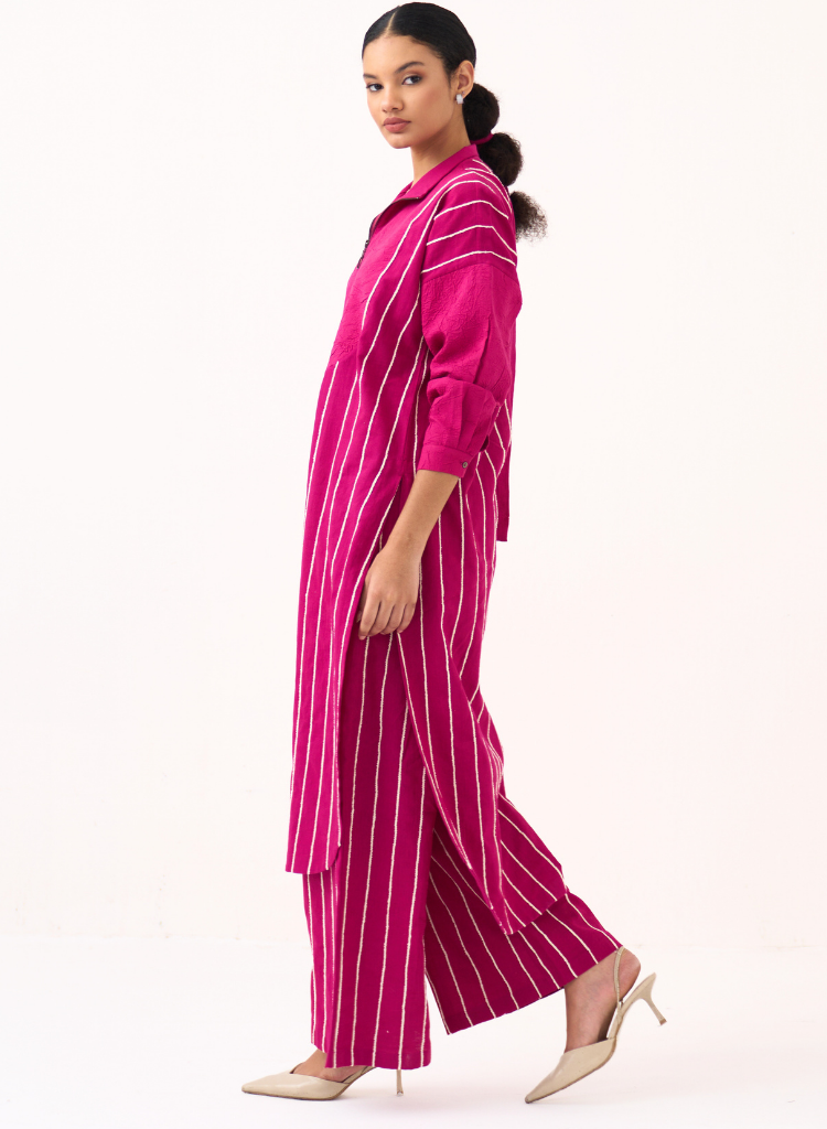 U-Yoke Emb Tunic